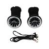 Car 2PCS LED Front Console Air Condition Replace AC Vent Turbo Outlet For Mercedes Benz C Class W204 2011 2012 2013