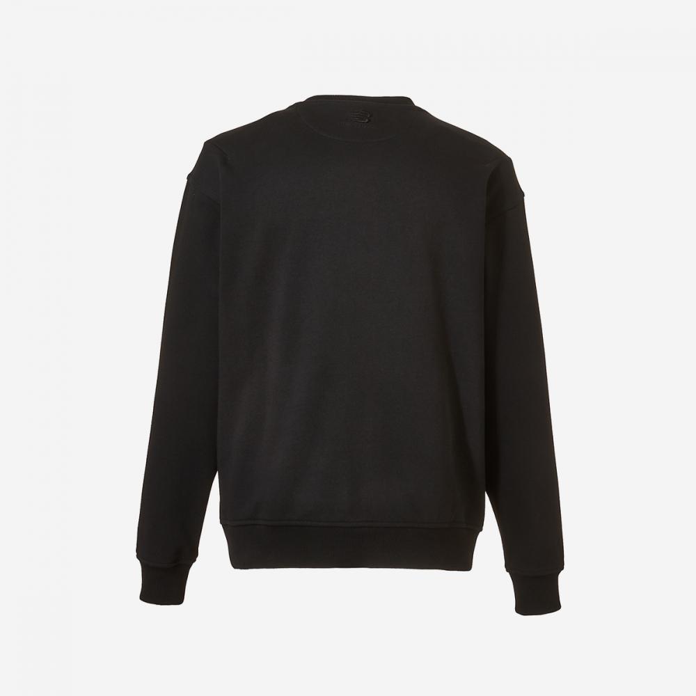 New Balance Uni Graphic Sweatshirt   19 Black 