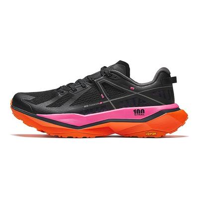 Falcon Elite Amortiguación Cómoda Antideslizante Resistente al Desgaste Zapatillas de Running de Caña Baja Hombre Zapatilla Deportiva Negro Rosa 112436617AS-4