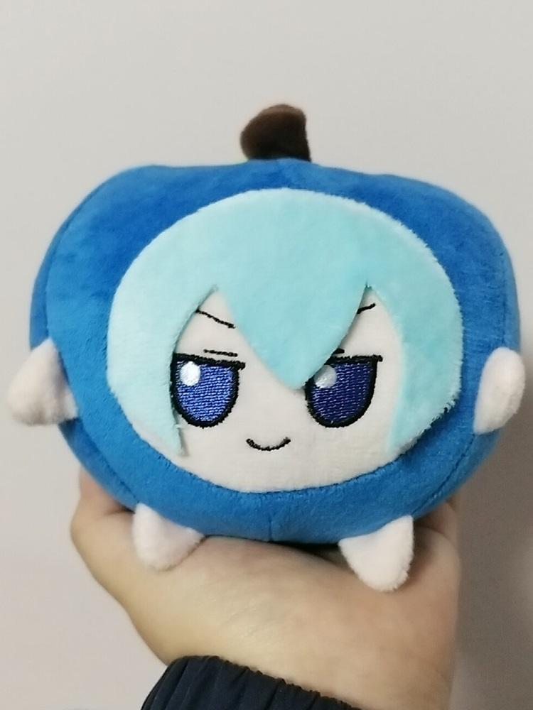 Fumo Cirno Apple Shape Touhou Project Hakurei Reimu Plush Toy Stuffed Doll Cartoon Soft Plushies Figure Collectible Fans Gifts