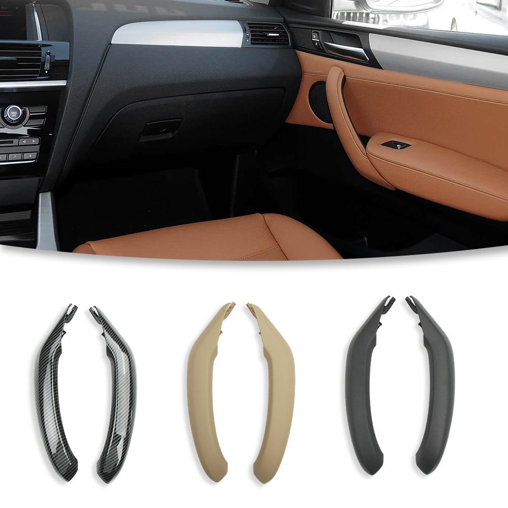 LHD Front Left Interior Door Handle Pull Trim Cover for BMW X3 X4 F25 F26 2010-2016 OE 51417246213