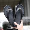 Flip-flops leather summer non-slip soft bottom outdoor personalized cool slippers