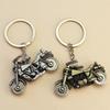 Creative Moto 3D Simulation Keyring Pendant Motorcycle Hobby Metal Stainless Steel Keychain Backpack Pendant Key Ring Chain Gift
