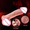 Large Size Tendon Wireless Remote Control Electric Telescopic Swing Dildo Warming Silicone Simulation Penis Sex Toys Masturbator Adult