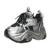 Fashion 7CM Fashion Women's Chunky Sneakers Breathable Platform Sports Shoes Woman Lace Up Thick Bottom Casual Shoes Zapatillas Mujer