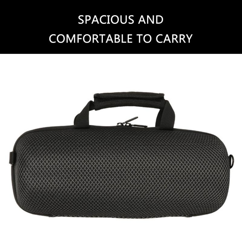 Tragbare Lautsprechertasche für 4/3, Wasserdichte Aufbewahrungstasche mit Schultergurten und Zubehörtasche