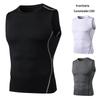 Men's PRO Fitness Compression Tank Top - High Elasticity, Sweat-Wicking, Quick-Drying, Sleeveless Round Neck Shirt