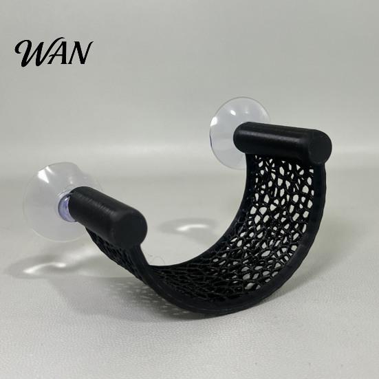 Fish Resting Place For Sick Rest Area, Aquarium Recovery Platform with Smooth Edges, Ledge With Suction Cup High-Load Breathable Mesh Surface