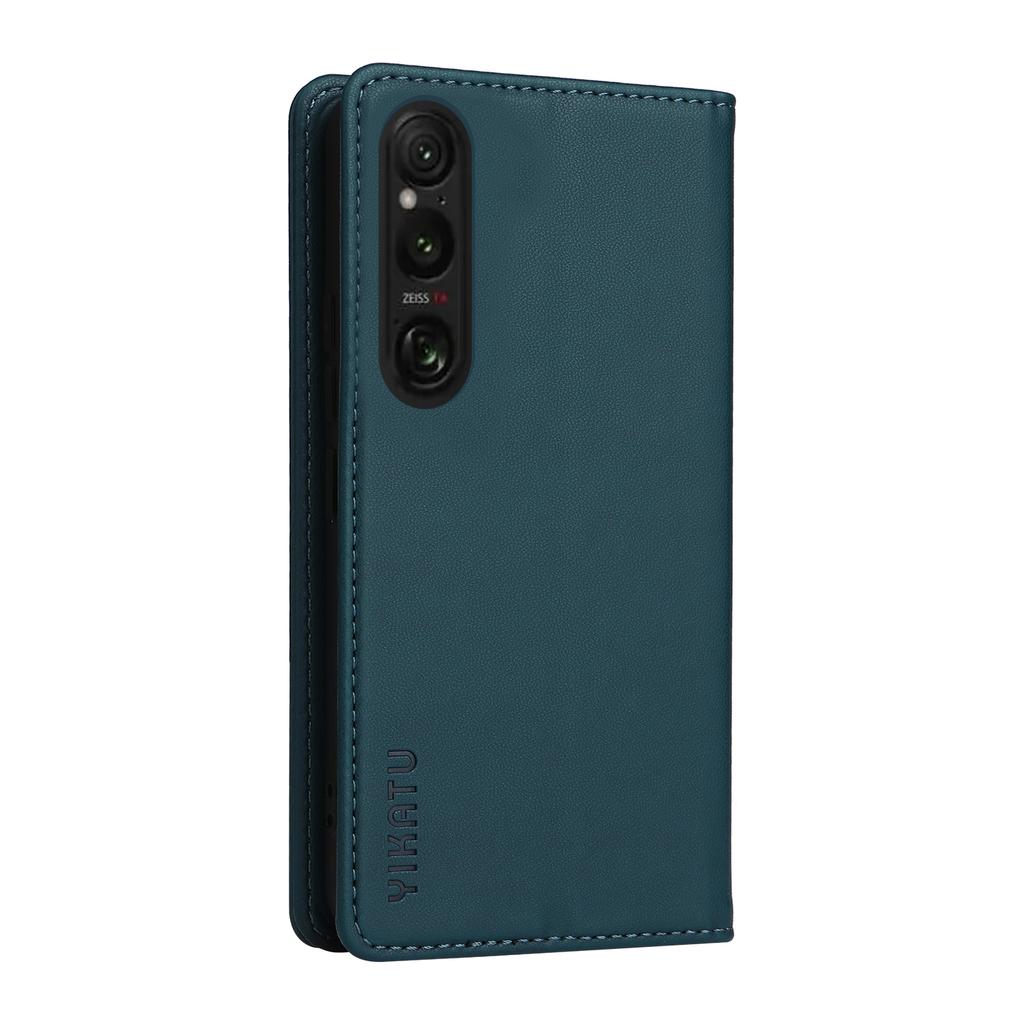 YIKATU YK-001 For Sony Xperia 1 VI Case Card Slot Stand Leather Phone Cover Wallet
