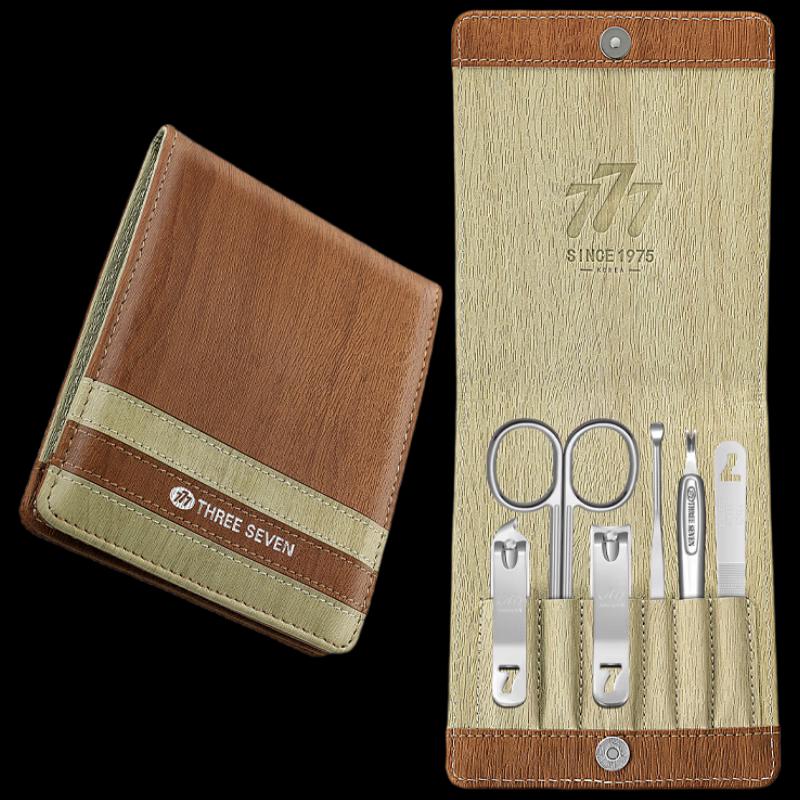 THREE SEVEN 6-Piece Nail Clipper & Manicure Set