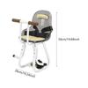 Electric Bicycles Front Mount Seat Portable Easy To Install Kids Saddle Handrail