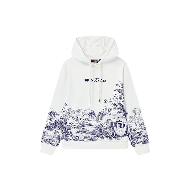 New FILA Sweatshirt Fall Women's All Over Print F11W238202F-ZA