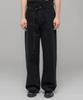 032Ssi (U) Down To Earth Wide Leg Jeans Washed Black
