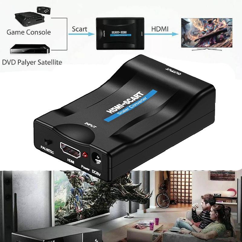 High Definition Hdmi To Scart Converter For Crystal Clear 1080p Video Quality And Universal Compatibility