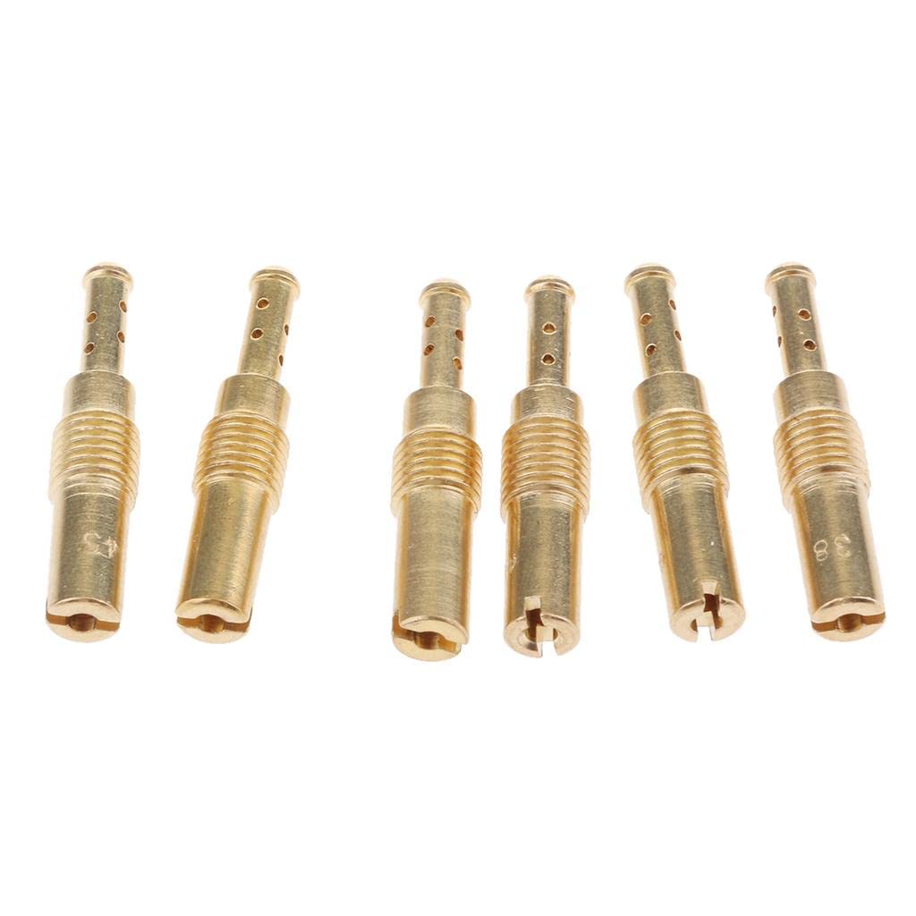 F Fityle 6pcs Pilot Jet Slow Jet #32#35#38#40#42#45