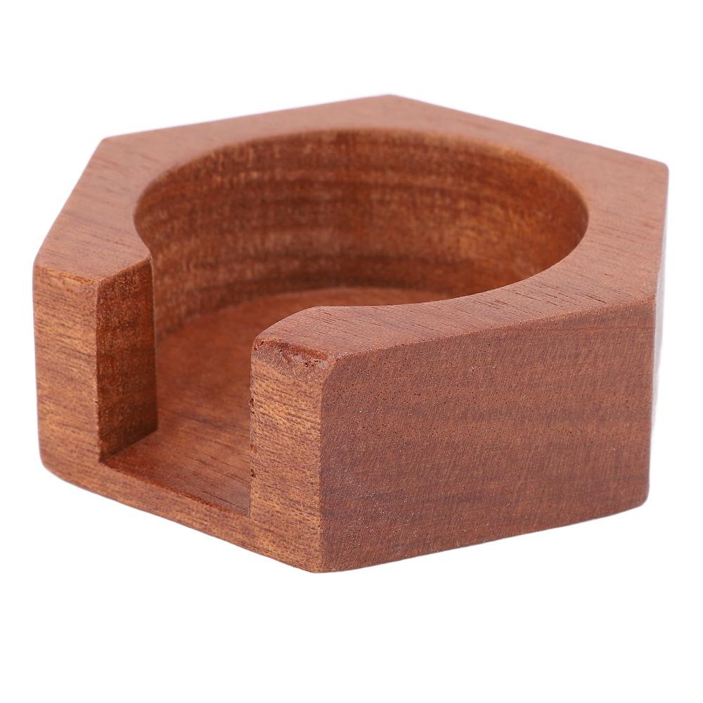 Solid Wood Coffee Filter Container Polished Surface Coffee Filter Paper Storage  Kitchen Storage