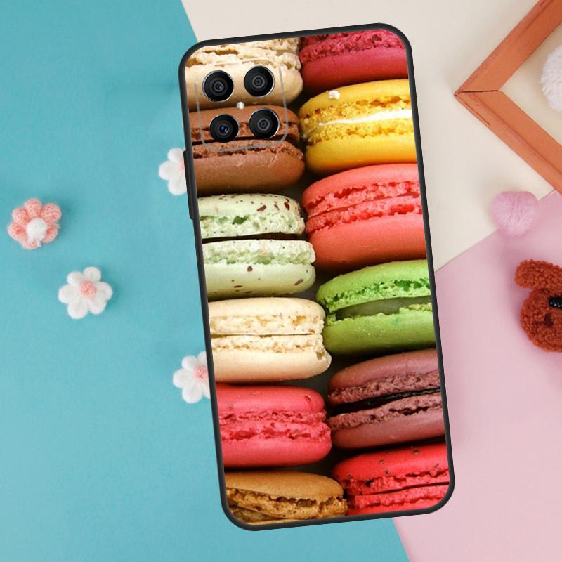 Macarons Cake Dessert Case For Honor 200 Pro 50 70 90 X9a X8a X8 X9 X8b X9c X9b Honor Magic 7 5 6 Lite Pro Cover