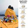1pc, Disney Mickey Mouse & Friends Throw Blanket Soft & Cozy Blanket Perfect Gift for Birthday, Christmas, Valentine's Day Bed, Couch, Travel
