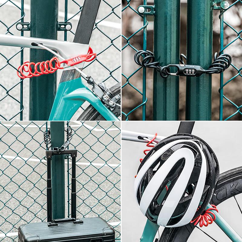 Rockbros Portable Password Bicycle & Helmet Lock