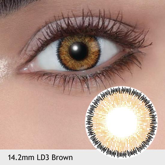 

Цветные линзы SHP - 30 дней - LD3 - Коричневые - 14,2 мм 0