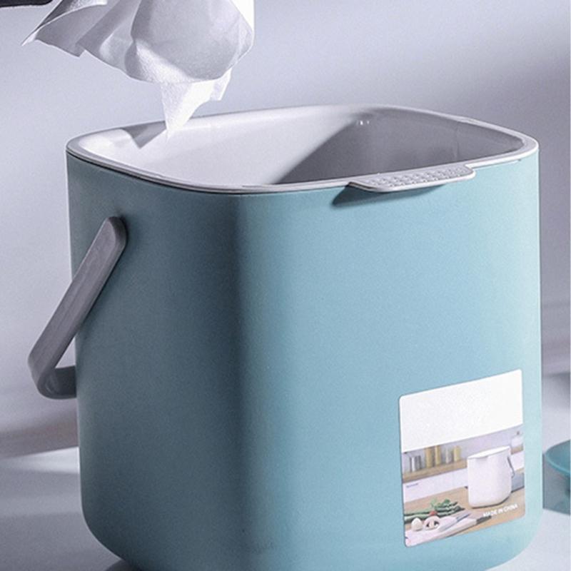 Y3NA Praktischer Kompostbehälter für die Arbeitsplatte Geruchsfrei für Küche Schlafzimmer Wohnzimmer