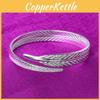 Women Bracelets Sterling Silver Feather Jewelry Accessories Girl Kids Gifts