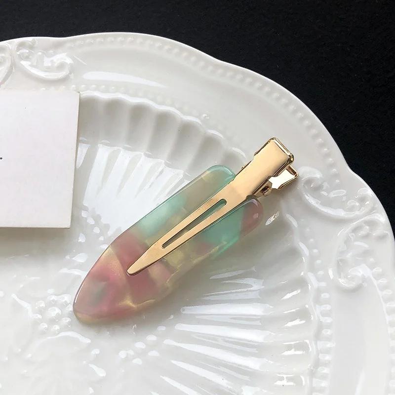 

2Pcs/Set No Crease Gradient Hair Clips for Women Girls Hair Styling Makeup No Bend Hairpins Barrettes Fashion Hair Accessories