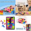 Gioco Puzzle Portatile con Blocchi Tetris Progettato per l'Anti-Ansia e il Sollievo Sensoriale