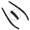 2Pcs Car Front Headlight Eyebrow Eyelid Cover Glossy Black Stickers for VW Tiguan MK1 2011 2012 2013 2014 2015 2016
