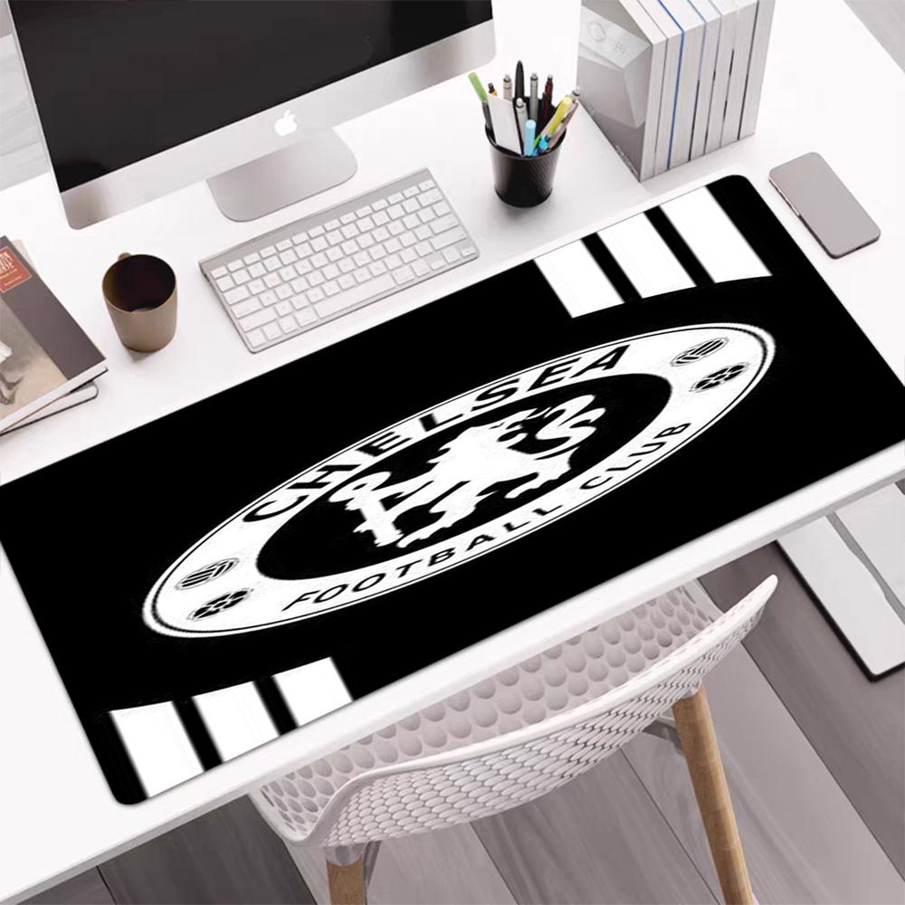 Chelsea Football Club Theme Mouse Pad, Non Slip Rubber Base, Multifunctional Office & Home Decor, Perfect for Workspace Personalization.