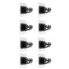 8PCS No Drill Curtain Rod Brackets No Drilling Self Adhesive Curtain Rod Holder Hooks Nail Free Curtain Rod Hooks