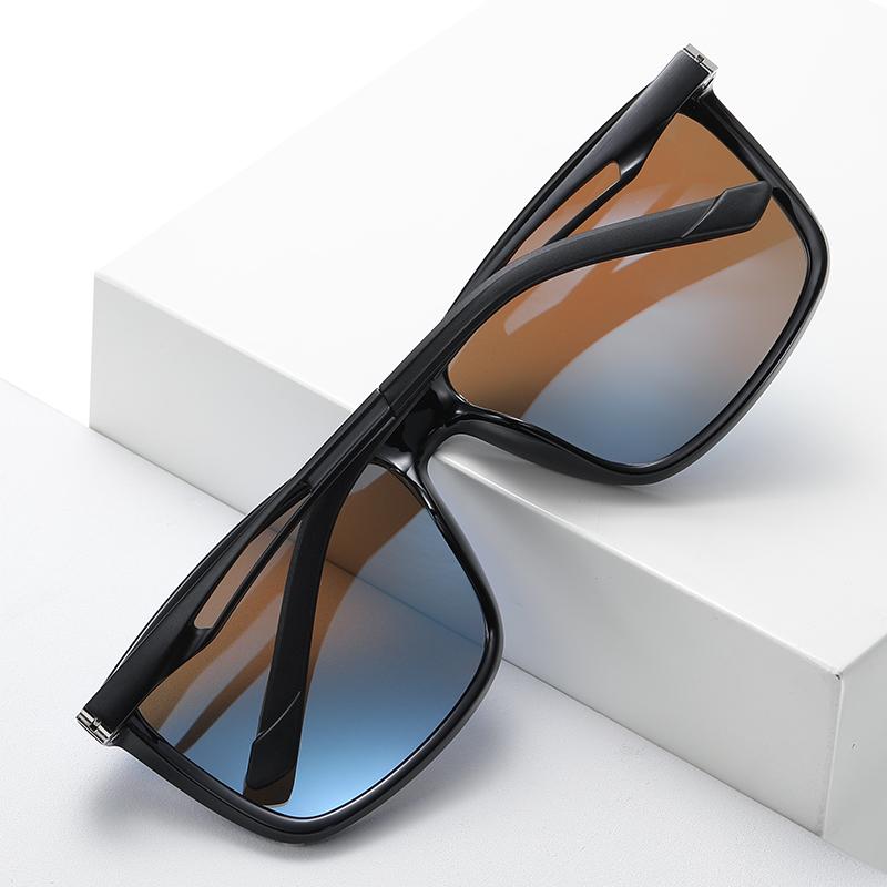 Venkovní sporty Řízení Krátkozraké sluneční brýle Pro muže Čtvercové Antireflexní Dioptrické sluneční brýle Síla 0 -0.5 -0.75 Až -6.0