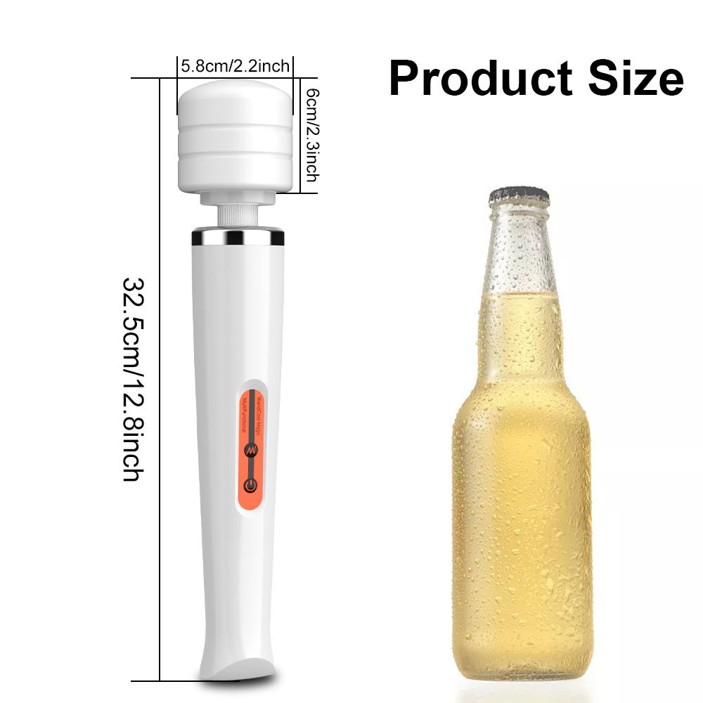 10 Speeds Powerful Magic Wand Vibrator Dildo for Women AV Body G-Spot Massager Clitoris Stimulator Adult Sex Toy