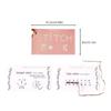 Creative Mini Sewing Book For Beginners Backstitch And Straight Stitches Sewing Cards StitchBuddy Embroidery StitchBook