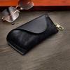 Plüsch PU-Leder Brillenetui Leopardenmuster Sonnenbrillen-Etui Brillenaufbewahrungstasche Outdoor