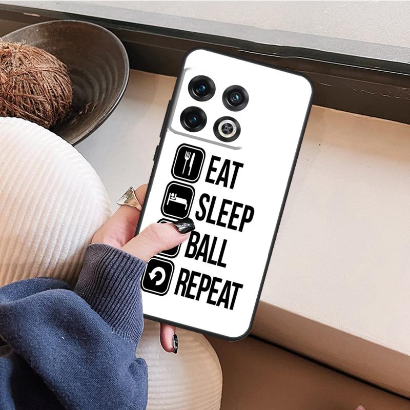 Basketball Heart Beat Case For OnePlus 10T 10R 8T 12R 13R 13s 13 12 11 9 10 Pro Nord 5 CE 2 3 4 Lite N20 N30 Cover