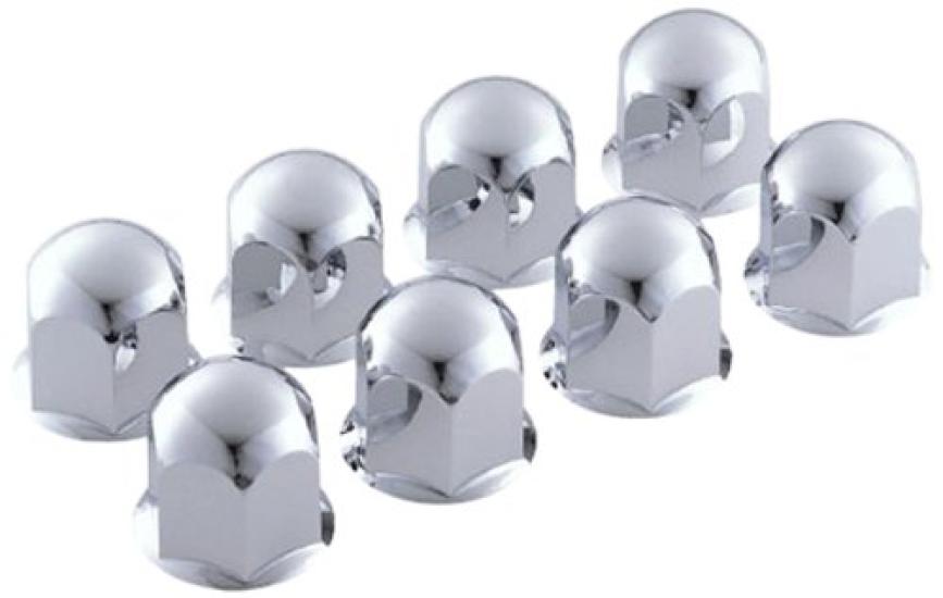 JET INOUE Nut Pack of 500371 Covers, 51L, 41mm, ABS, 8, Round,
