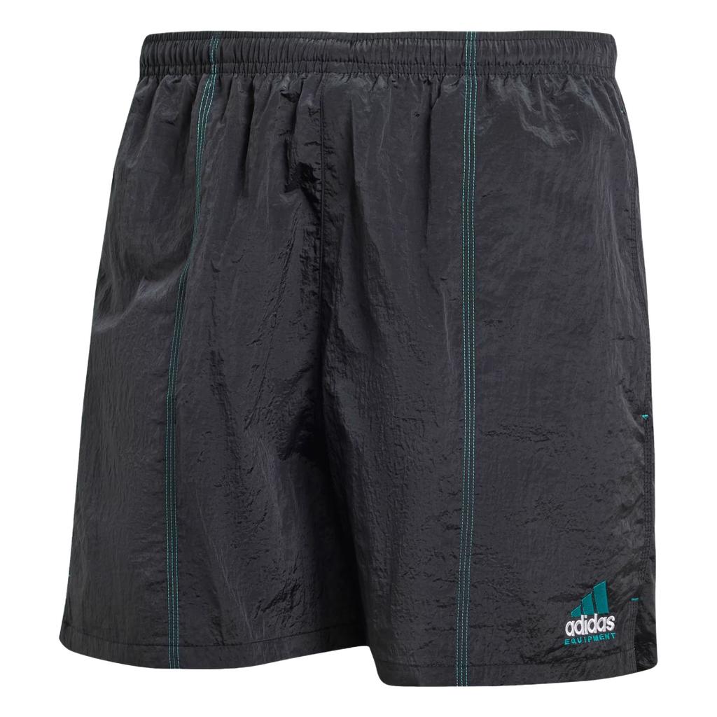 Adidas Serie Echipament SS25 Modă Simplu Confortabil Larg Versatil Pantaloni Scurți Casual Bărbați Pantaloni Scurți Negru JL9574