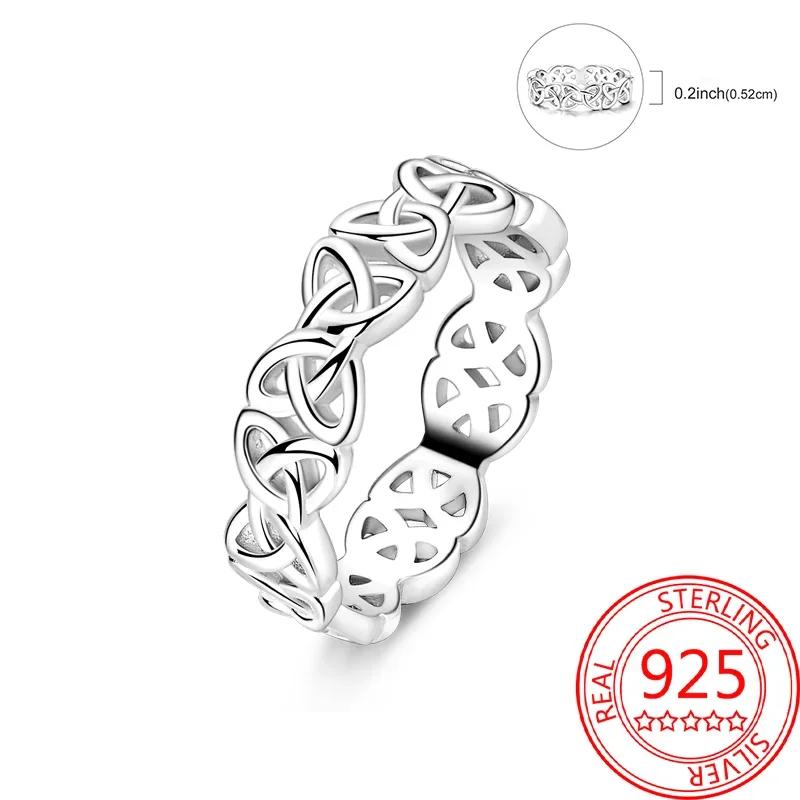 Новейшие Кольца из Медной Ковки, Кольца  Навсегда Любовь , Кельтские Узлы, Идеально Для Женщин, Аутентичные Ювелирные Изделия, Подарки, Для Повседневного Ношения 8