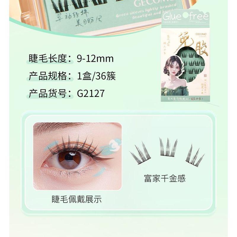 LuxeFlutter - Glue-free False Eyelashes Clusters (Various Designs)