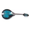 Mandolin Instrument Kit Basswood 8 String Musical Performance for Beginners Adults Teens Stone Green ME 22