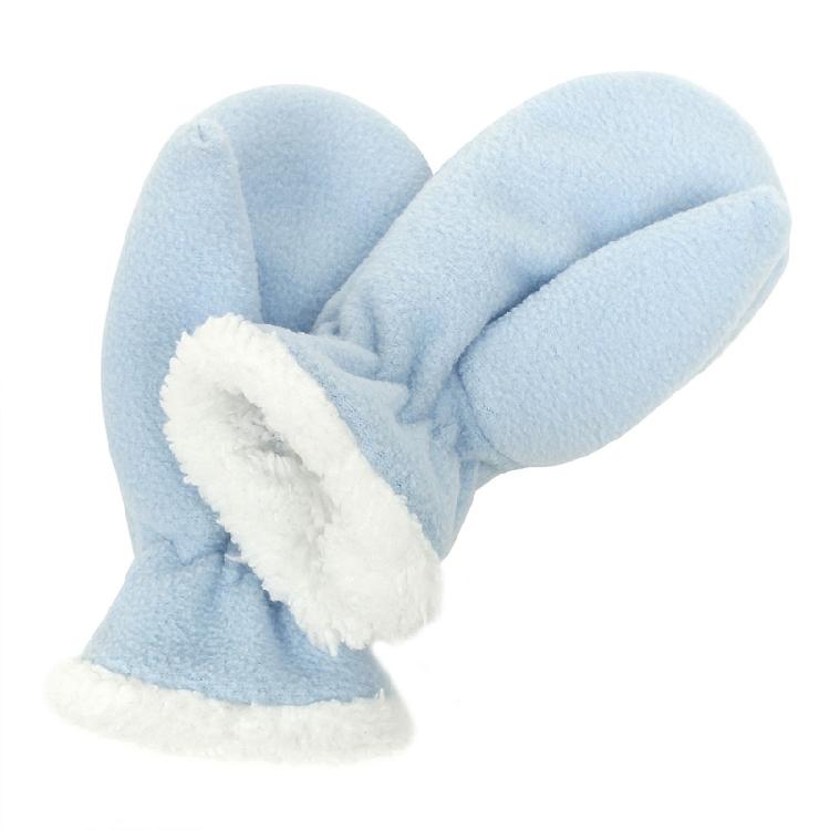 Girls Winter Gloves Soft Full Mittens Solid Color Thicken Outdoor Sports Mittens
