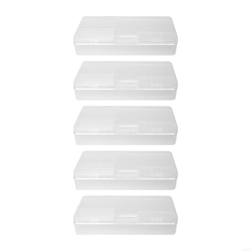 Impact Resistant Tool Case Waterproof Construction Tool Box For Workshop And Household Organization M4YD