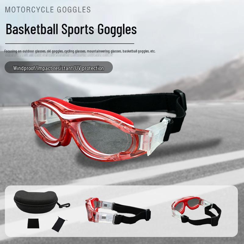 Shock-Absorbing Protective Sports Goggles for Basketball, Mountaineering, Running, and Cycling