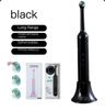 Brosse à dents électrique rotative pour nettoyer les dents des adultes Brosse à dents électrique avec 4 têtes de rechange supplémentaires