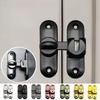 Stainless Steel Door Bolts with Brushed Finish Door Lock Guard Latch Bolt 90 180 Degree Stainless Steel Toggle Latch