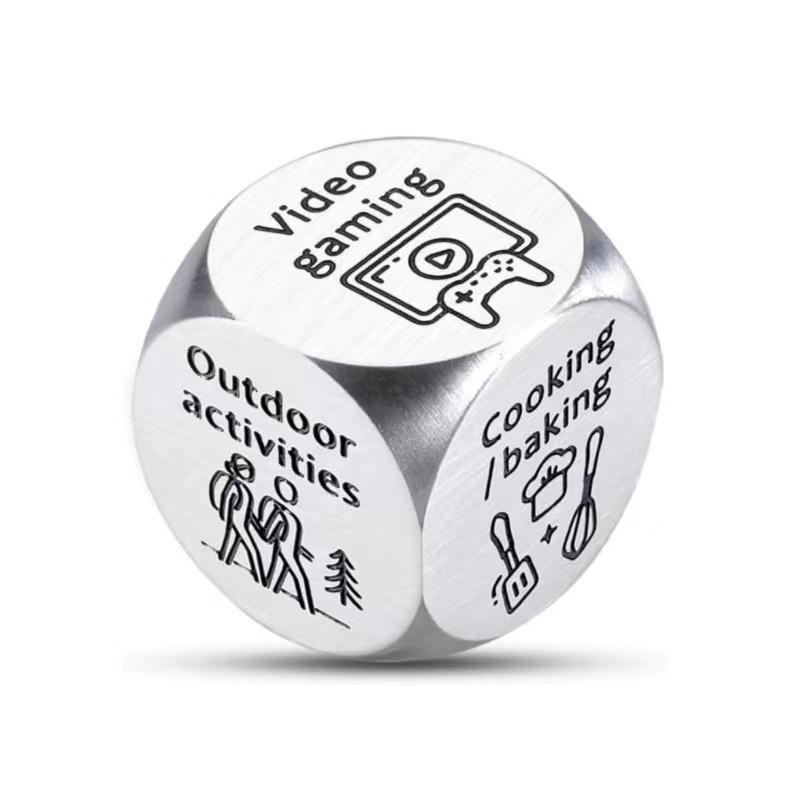 Dice Party Favor Halloween Boo Košík Položky Date Night Nápady Herní kostky dárky pro páry Svatební zásnubní dárky Hry do ložnice na herní večer