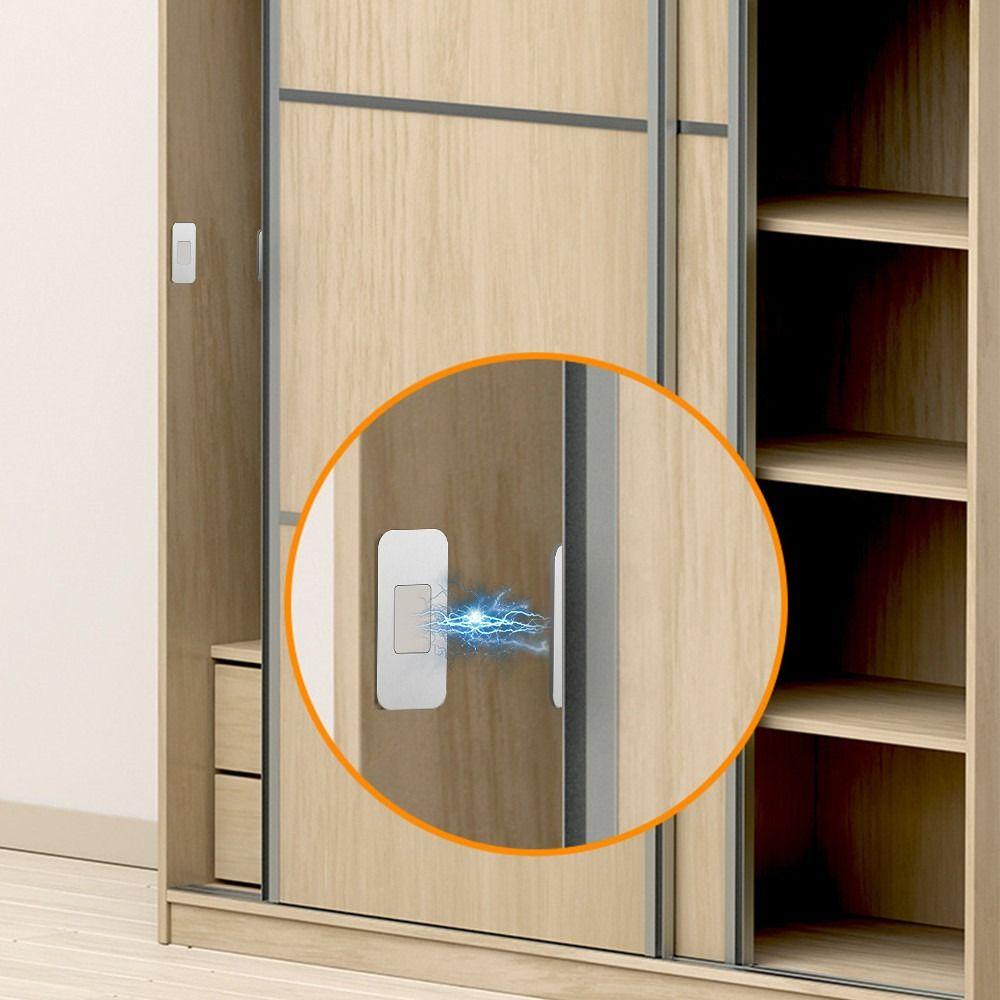 Latch Door Attraction Patch Self-adhesive Cabinet Catches Wardrobe Door Closer