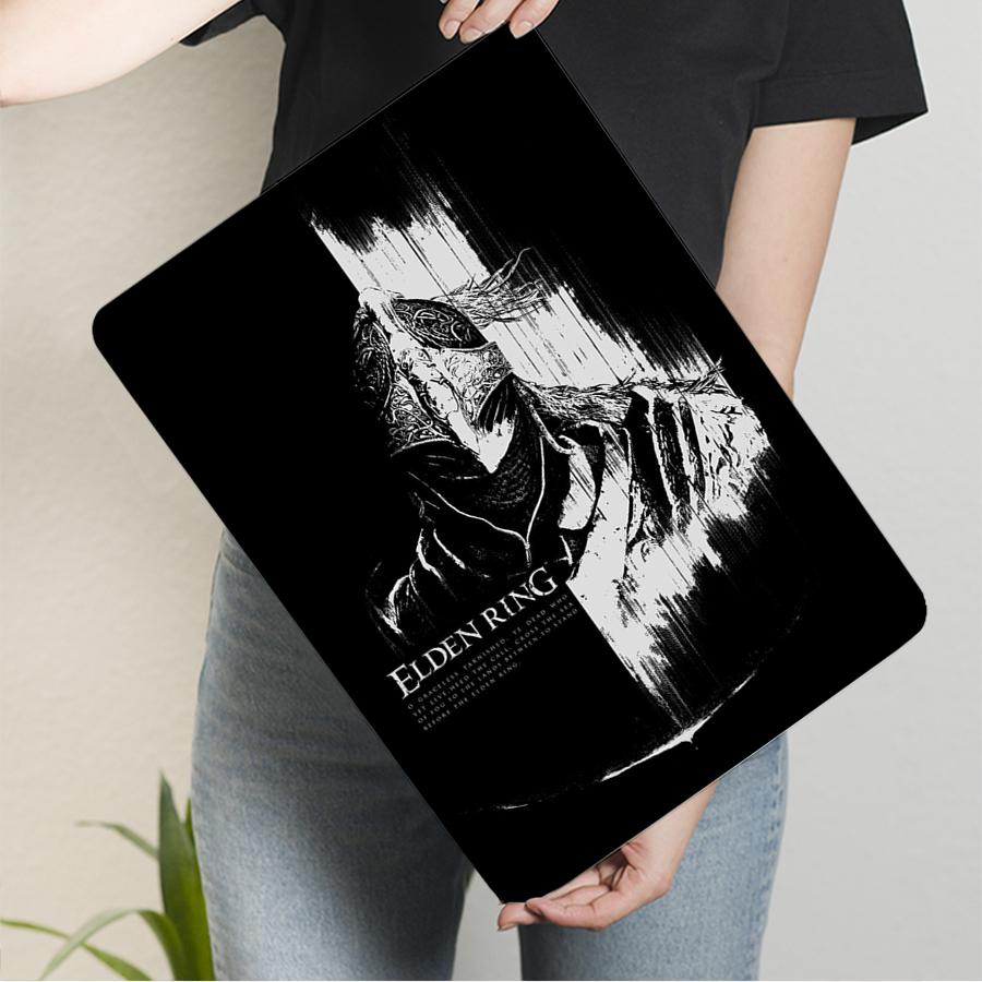 Elden Ring Tarnished Knight Metal Wall Art Gothic Medieval Fantasy Decorative Iron Painting for Game Room Home Decoration