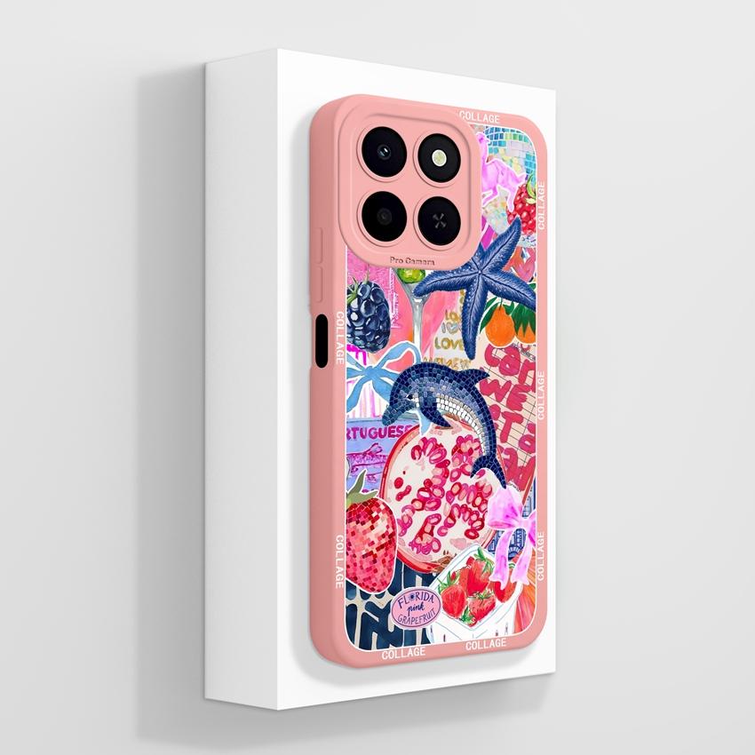 Beautiful Butterfly Phone Case For Huawei X6C Honor 400 Lite Pura 80 Pro Plus Ultra Liquid Silicone Soft Bumper Dustproof Cover For Huawei Bumper Bags